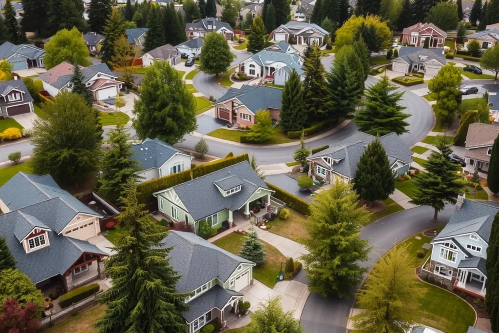 Residential neighborhood in Vancouver Washington under updated 2026 zoning rules
